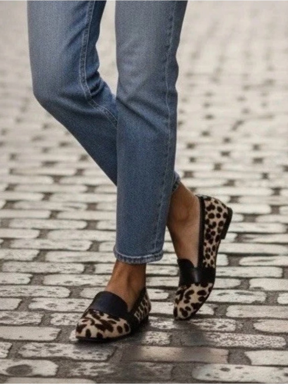 Boden Calf Hair Loafers 8.5